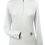 Essex Classics Beautiful Bits Ladies Talent Yarn Wrap Collar Long Sleeve Show Shirt - Equiluxe Tack