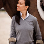 Essex Classics Bit By Bit Ladies Talent Yarn Straight Collar Long Sleeve Show Shirt - Equiluxe Tack