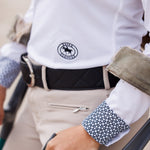 Essex Classics Bit By Bit Ladies Talent Yarn Straight Collar Long Sleeve Show Shirt - Equiluxe Tack