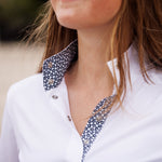 Essex Classics Bit By Bit Ladies Talent Yarn Straight Collar Short Sleeve Show Shirt - Equiluxe Tack