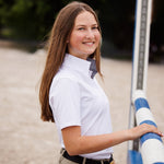 Essex Classics Bit By Bit Ladies Talent Yarn Straight Collar Short Sleeve Show Shirt - Equiluxe Tack