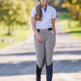 Essex Classics Braided Reins & Bits Girls Talent Yarn Wrap Collar Short Sleeve Show Shirt - Essex Classics - Equiluxe Tack