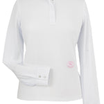 Essex Classics Cambridge Ladies Long Sleeve Show Shirt - White - Equiluxe Tack