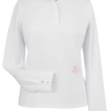 Essex Classics Cambridge Ladies Long Sleeve Show Shirt - White - Equiluxe Tack