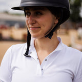 Essex Classics Cambridge Ladies Short Sleeve Show Shirt - White - Equiluxe Tack