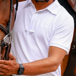 Essex Classics Cambridge Men's Short Sleeve Show Shirt - White - Equiluxe Tack
