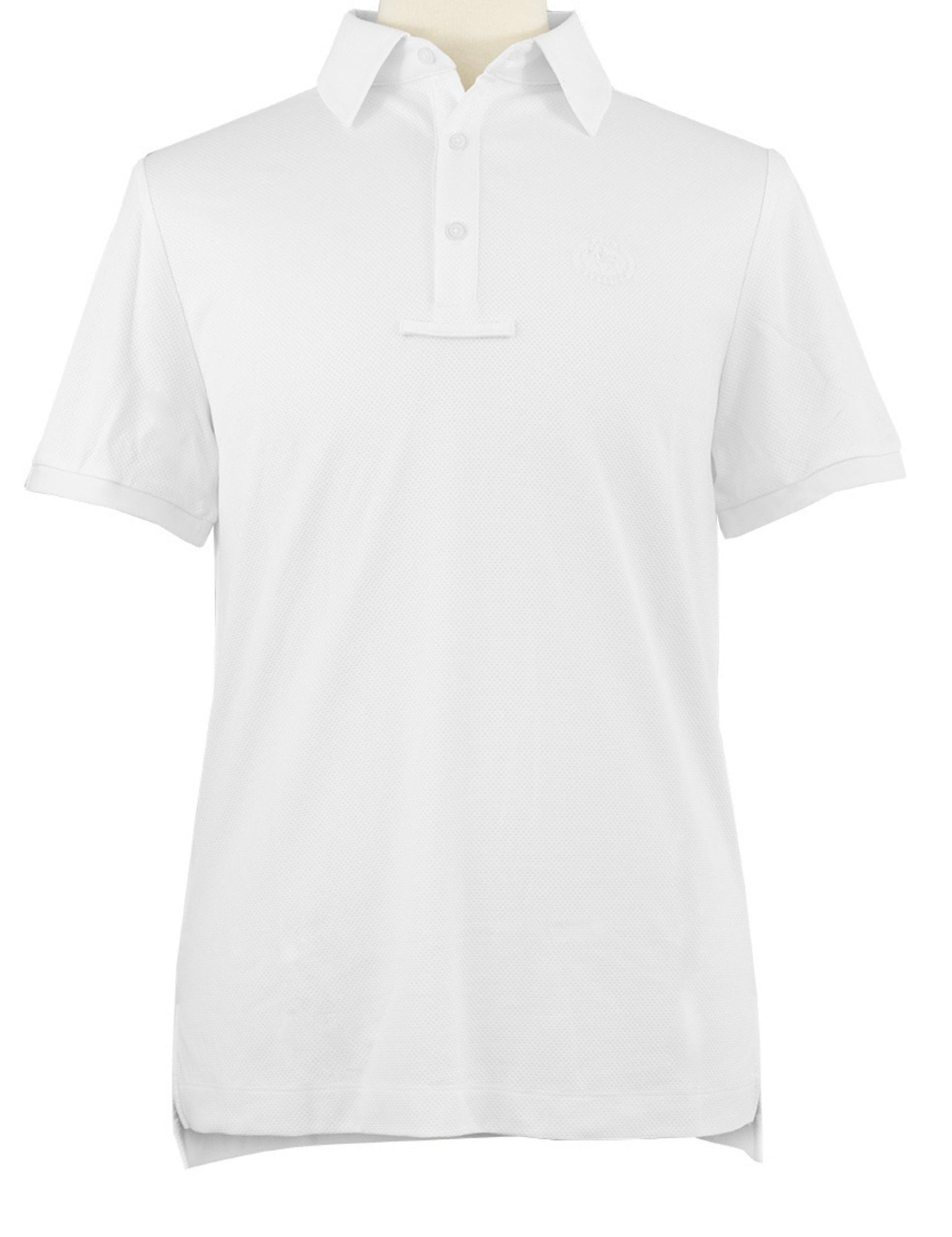 Essex Classics Cambridge Men's Short Sleeve Show Shirt - White - Equiluxe Tack