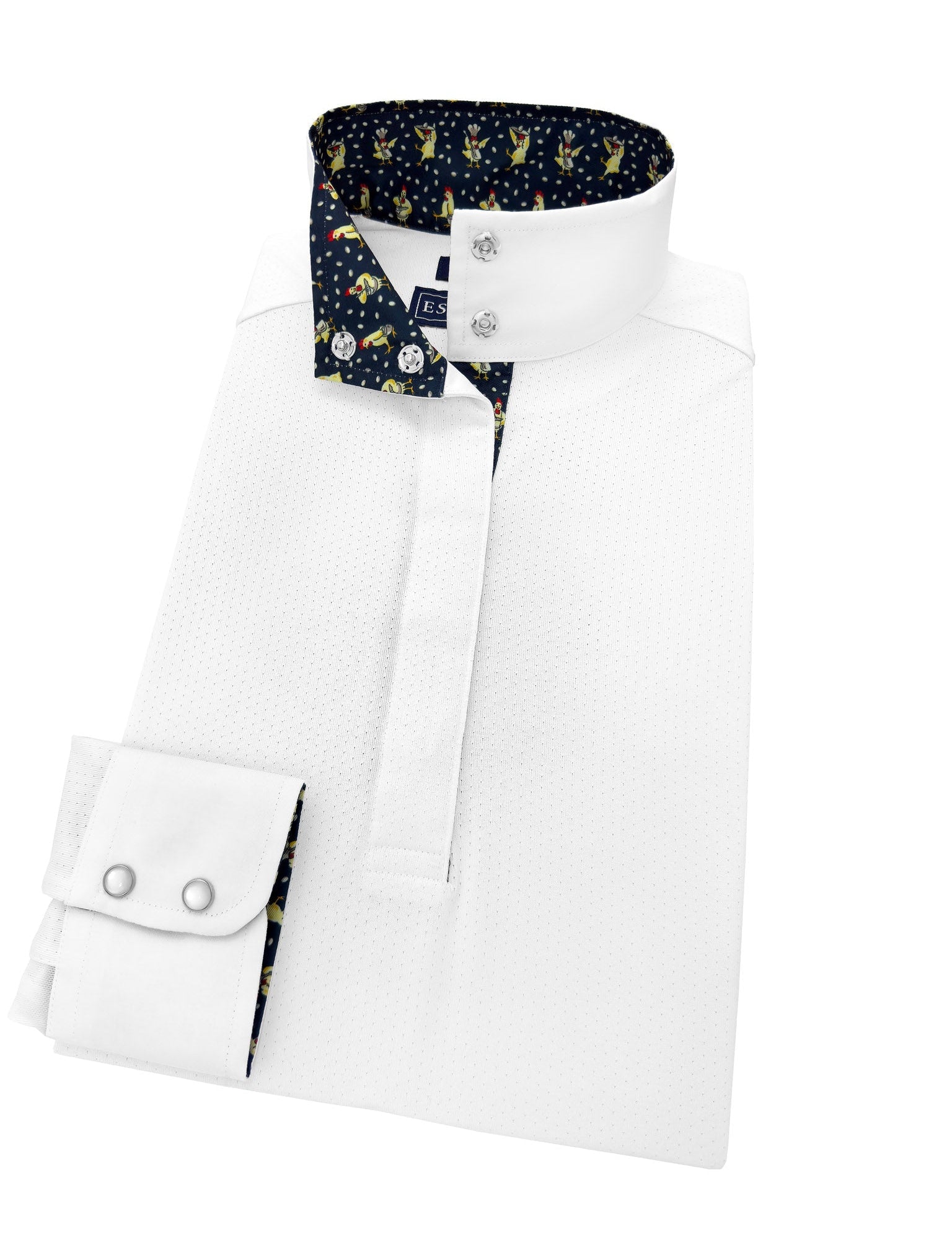 Essex Classics Chi Chi Ladies Talent Yarn Straight Collar Long Sleeve Show Shirt - Essex Classics - Equiluxe Tack