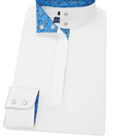 Essex Classics Cock - a - Doodle - Do Ladies Talent Yarn Straight Collar Long Sleeve Show Shirt - Essex Classics - Equiluxe Tack