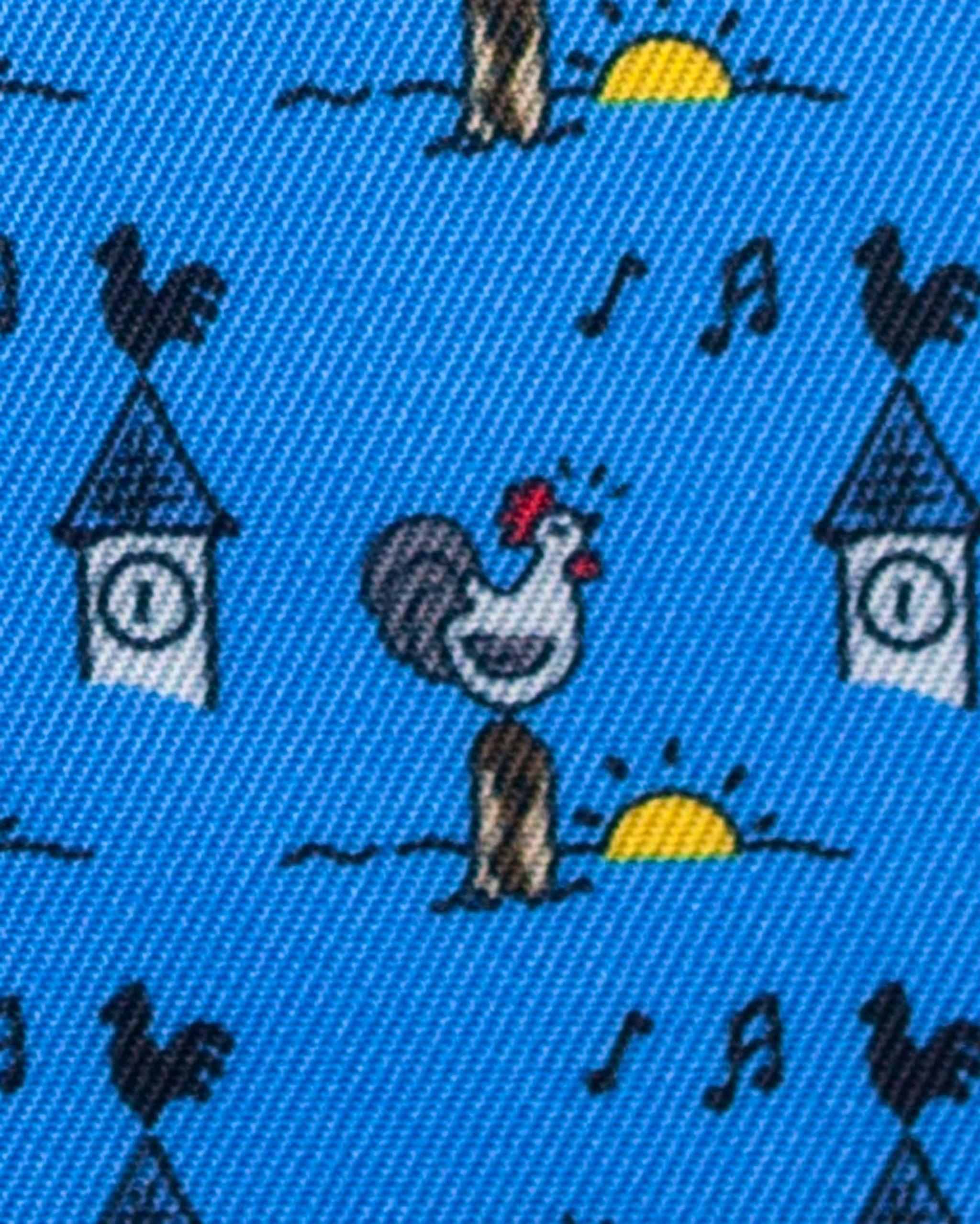Essex Classics Cock - a - Doodle - Do Ladies Talent Yarn Straight Collar Long Sleeve Show Shirt - Essex Classics - Equiluxe Tack