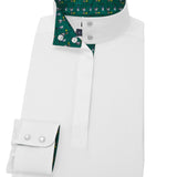 Essex Classics Cock - a - Doodle - Do Ladies Talent Yarn Straight Collar Long Sleeve Show Shirt - Essex Classics - Equiluxe Tack