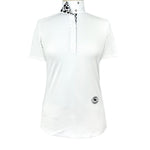 Essex Classics Cows Ladies Talent Yarn Wrap Collar Short Sleeve Show Shirt - Essex Classics - Equiluxe Tack