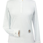 Essex Classics Croissants Girls Talent Yarn Straight Collar Long Sleeve Show Shirt - Essex Classics - Equiluxe Tack