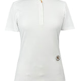 Essex Classics Croissants Ladies Talent Yarn Straight Collar Short Sleeve Show Shirt - Essex Classics - Equiluxe Tack