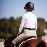 Essex Classics Daisy Delight Girls Talent Yarn Wrap Collar Long Sleeve Show Shirt - Essex Classics - Equiluxe Tack