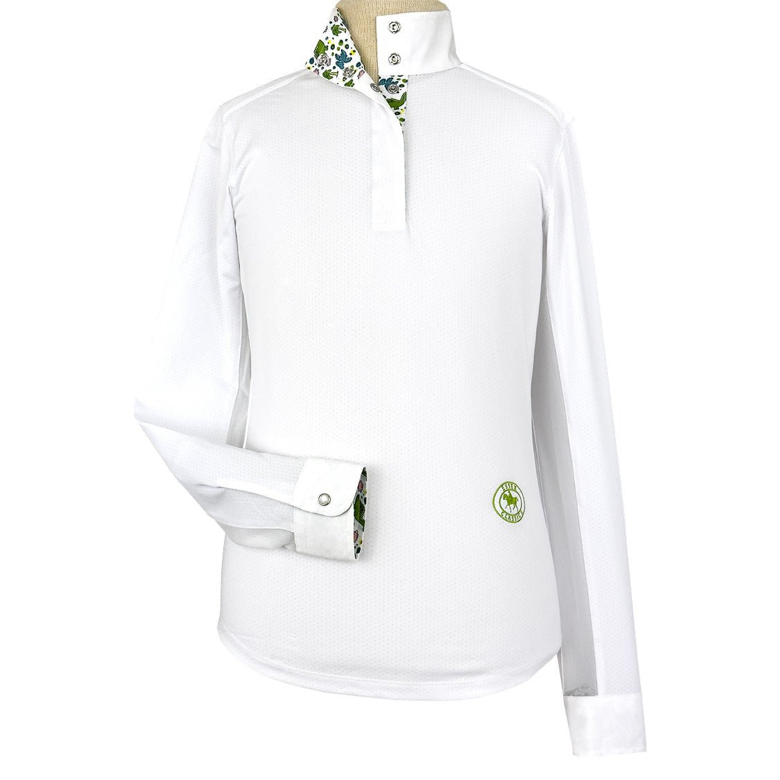 Essex Classics Dino World Girls Talent Yarn Straight Collar Long Sleeve Show Shirt - Essex Classics - Equiluxe Tack