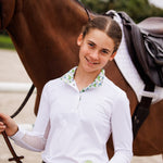 Essex Classics Dino World Girls Talent Yarn Straight Collar Long Sleeve Show Shirt - Essex Classics - Equiluxe Tack
