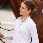 Essex Classics Dino World Girls Talent Yarn Straight Collar Long Sleeve Show Shirt - Essex Classics - Equiluxe Tack