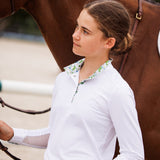 Essex Classics Dino World Girls Talent Yarn Straight Collar Long Sleeve Show Shirt - Essex Classics - Equiluxe Tack
