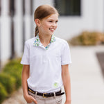 Essex Classics Dino World Girls Talent Yarn Straight Collar Short Sleeve Show Shirt - Essex Classics - Equiluxe Tack