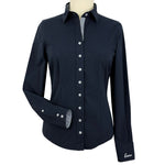 Essex Classics Dora II Schooling Shirt - Black with Bit by Bit Trim - Essex Classics - Equiluxe Tack