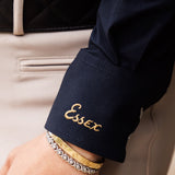 Essex Classics Dora II Schooling Shirt - Black with Happy Dogs Trim - Essex Classics - Equiluxe Tack