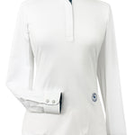 Essex Classics Gallop Garden Ladies Talent Yarn Straight Collar Long Sleeve Show Shirt - Essex Classics - Equiluxe Tack
