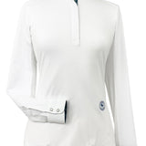 Essex Classics Gallop Garden Ladies Talent Yarn Straight Collar Long Sleeve Show Shirt - Essex Classics - Equiluxe Tack