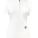 Essex Classics Gallop Garden Ladies Talent Yarn Straight Collar Short Sleeve Show Shirt - Essex Classics - Equiluxe Tack