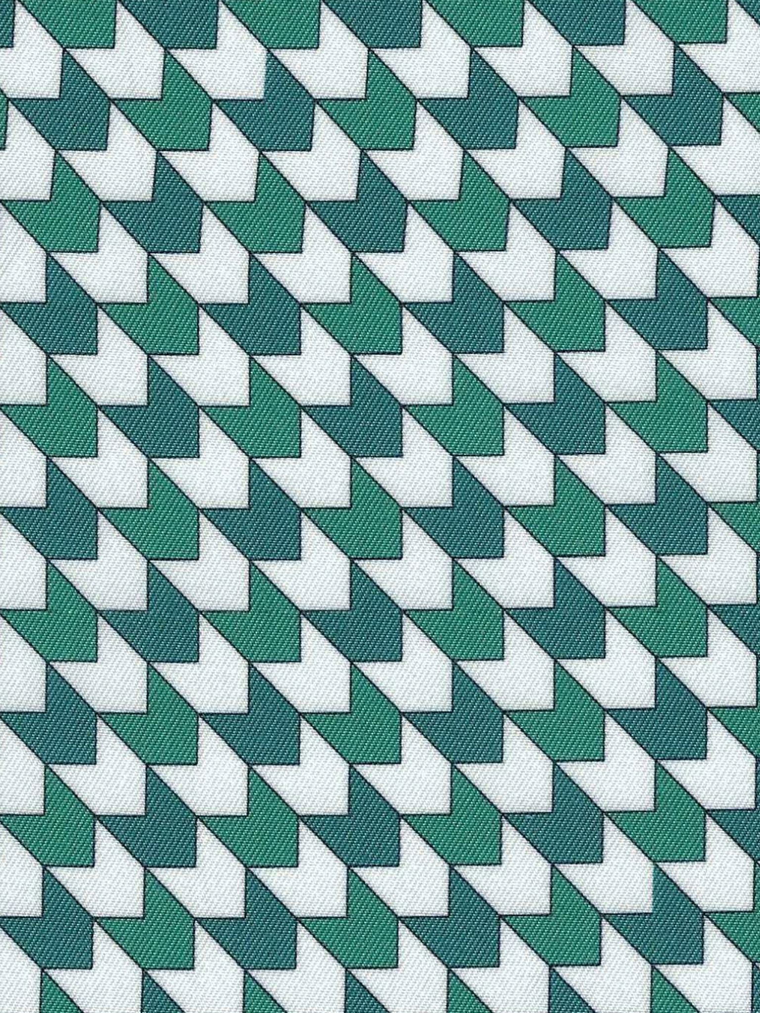 Essex Classics Geometric Ladies Talent Yarn Straight Collar Long Sleeve Show Shirt - Green - Essex Classics - Equiluxe Tack