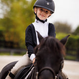 Essex Classics Girls "Luna II" Black Self - Trim Long Sleeve Performance Show Shirt - Essex Classics - Equiluxe Tack