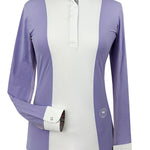 Essex Classics Girls "Luna II" Lavender with Jumper Classic Long Sleeve Performance Show Shirt - Essex Classics - Equiluxe Tack