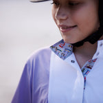 Essex Classics Girls "Luna II" Lavender with Jumper Classic Short Sleeve Performance Show Shirt - Essex Classics - Equiluxe Tack