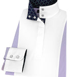 Essex Classics Girls "Luna II" Lilac Long Sleeve Performance Show Shirt with Bits Trim - Essex Classics - Equiluxe Tack