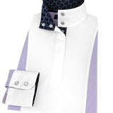 Essex Classics Girls "Luna II" Lilac Long Sleeve Performance Show Shirt with Bits Trim - Essex Classics - Equiluxe Tack