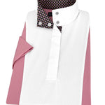 Essex Classics Girls "Luna II" Pink Short Sleeve Performance Show Shirt - Essex Classics - Equiluxe Tack