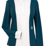 Essex Classics Girls "Luna II" Teal with Cozy Crew Long Sleeve Performance Show Shirt - Equiluxe Tack