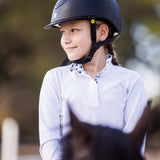 Essex Classics Golf Carts Girls Talent Yarn Straight Collar Long Sleeve Show Shirt - Essex Classics - Equiluxe Tack