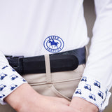 Essex Classics Golf Carts Girls Talent Yarn Straight Collar Long Sleeve Show Shirt - Essex Classics - Equiluxe Tack