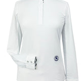 Essex Classics Golf Carts Ladies Talent Yarn Straight Collar Long Sleeve Show Shirt - Essex Classics - Equiluxe Tack