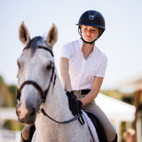 Essex Classics Golf Carts Ladies Talent Yarn Straight Collar Short Sleeve Show Shirt - Essex Classics - Equiluxe Tack