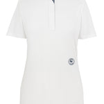 Essex Classics Hampton Lattice Ladies Talent Yarn Straight Collar Short Sleeve Show Shirt - Equiluxe Tack