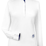 Essex Classics Happy Hour Ladies Talent Yarn Straight Collar Long Sleeve Show Shirt - Essex Classics - Equiluxe Tack