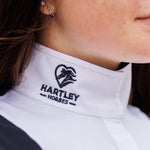 Essex Classics Ladies "Luna II" Black Self - Trim Long Sleeve Performance Show Shirt - Essex Classics - Equiluxe Tack
