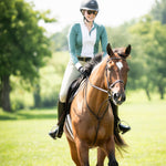 Essex Classics Ladies "Luna II" Forest Green Self - Trim Long Sleeve Performance Show Shirt - Essex Classics - Equiluxe Tack