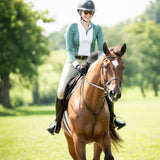Essex Classics Ladies "Luna II" Forest Green Self - Trim Long Sleeve Performance Show Shirt - Essex Classics - Equiluxe Tack