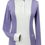 Essex Classics Ladies "Luna II" Lavender with Jumper Classic Long Sleeve Performance Show Shirt - Equiluxe Tack