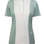 Essex Classics Ladies "Luna II" Seafoam with Hunter Derby Short Sleeve Performance Show Shirt - Equiluxe Tack