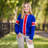 Essex Classics Logo Sweater - Essex Blue - Essex Classics - Equiluxe Tack