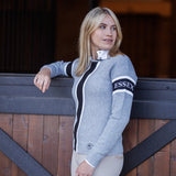 Essex Classics Logo Sweater - Grey - Essex Classics - Equiluxe Tack